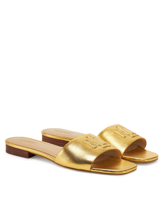 LAUREN RALPH LAUREN LAUREN RALPH LAUREN Şlapi 802970531002 Auriu