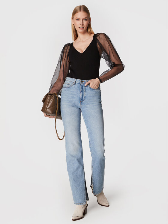 TWINSET TWINSET Glaustinukė 222TT3105 Juoda Slim Fit
