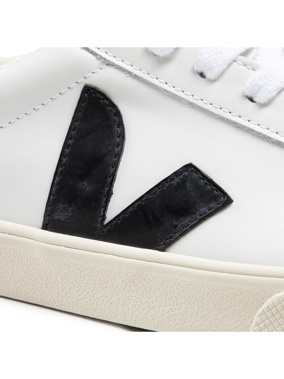 Veja Veja Superge Esplar Logo Leather Extra EO020005A Bela