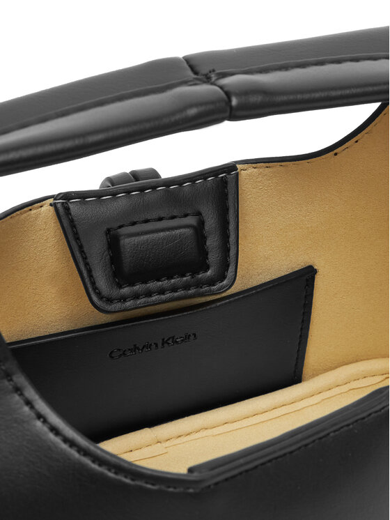 Calvin Klein Jeans Calvin Klein Jeans Käekott Stone Lock Slouchy Crossbody Bag LV04K3177G Must