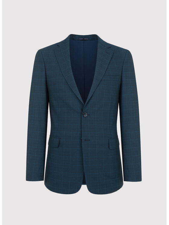 Pako Lorente Pako Lorente Marynarka P23SF-3G-003 Granatowy Slim Fit