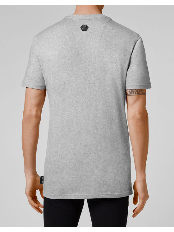 PHILIPP PLEIN PHILIPP PLEIN T-Shirt 7029 Beżowy Regular Fit