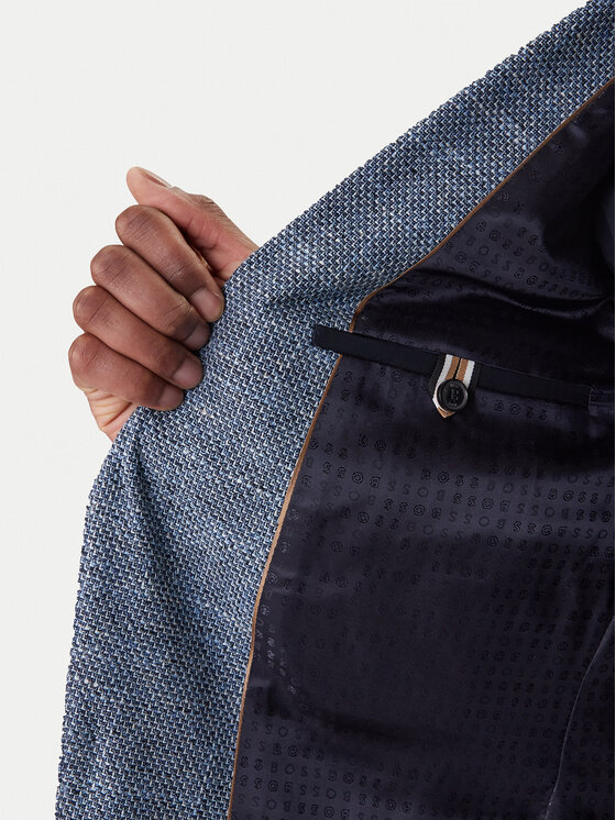 BOSS BOSS Giacca da abito H-Hutson 50556910 Blu scuro Regular Fit