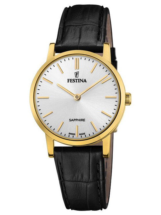 Festina Festina Ρολόι F20017/1 Μαύρο