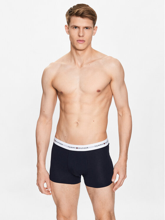 Tommy Hilfiger Tommy Hilfiger Set 3 parov boksaric UM0UM02761 Mornarsko modra