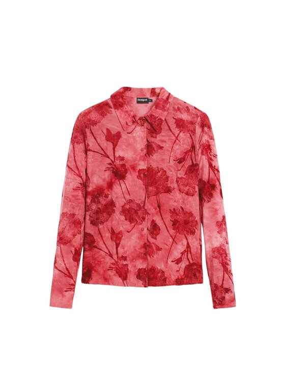 Desigual Desigual Koszula TS_LONDRES Czerwony Regular Fit