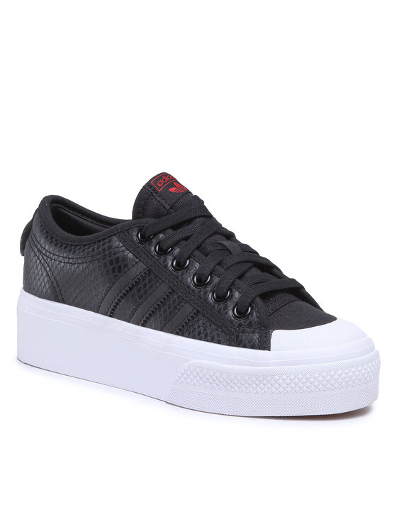 adidas adidas Sneakersy Nizza Platform Shoes HQ1963 Černá