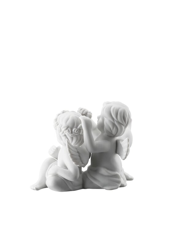 Rosenthal Rosenthal Figurka Para aniołów małych z kwiatami Biały
