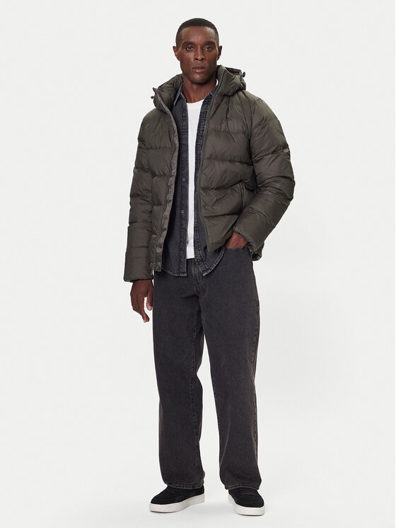 Calvin Klein Jeans Calvin Klein Jeans Daunenjacke LV04RC518G Khakifarben Regular Fit