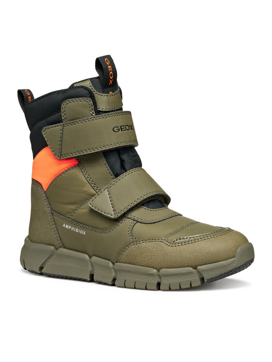 Geox Geox Škornji za sneg J Flexyper B Abx J169XC 0FU50 C0623 S Khaki