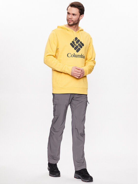 Felpa Trek 1957913 Giallo Regular Fit