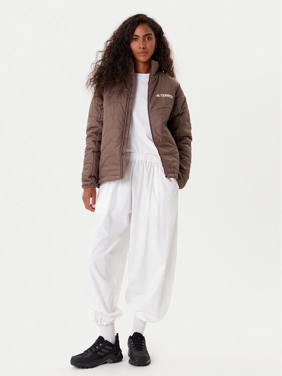 adidas adidas Outdoor jakna Terrex Multi JN0812 Smeđa Regular Fit