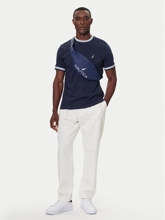 Nautica Nautica T-krekls N1S03440 Tumši zils Regular Fit