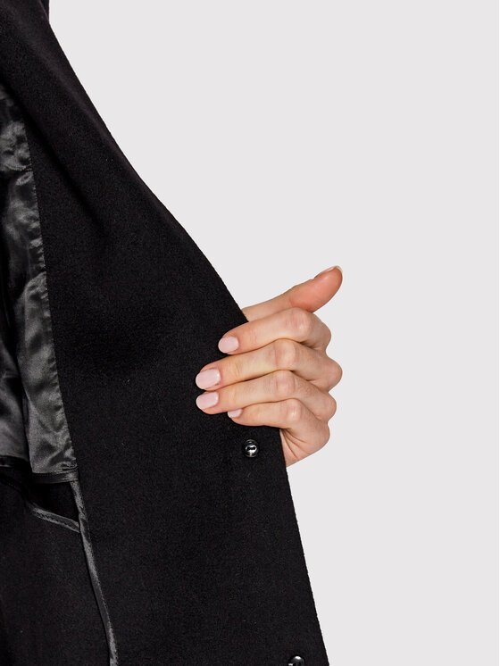 Calvin Klein Calvin Klein Cappotto di lana K20K204155 Nero Regular Fit