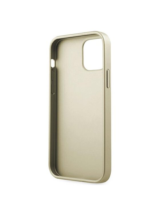 Guess Guess Etui na telefon iPhone 12 Pro Max Złoty