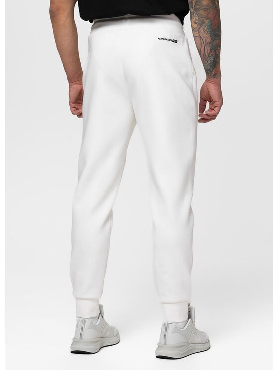 PITBULL PITBULL Spodnie dresowe DOGWOOD Biały Regular Fit