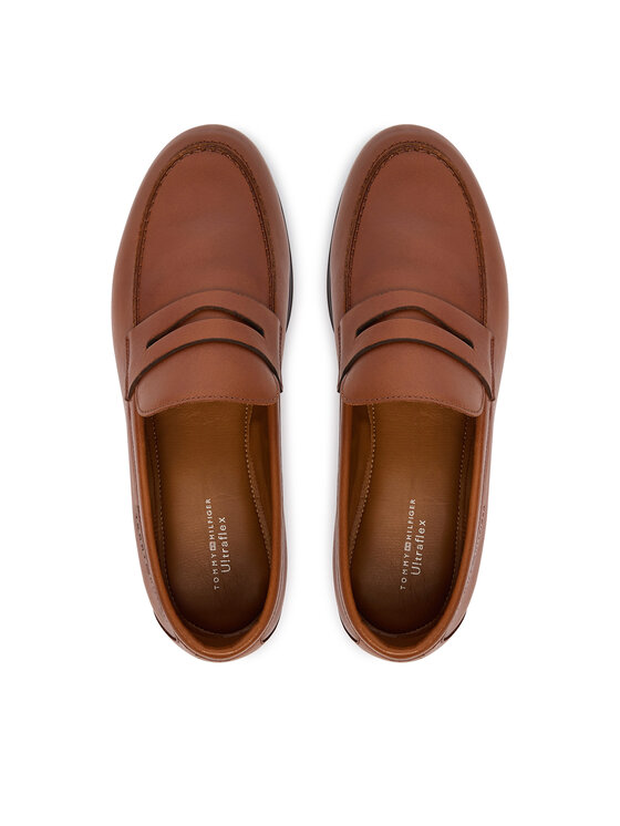 Tommy Hilfiger Tommy Hilfiger Лоуфъри Flexible Slim FM0FM05849 Кафяв
