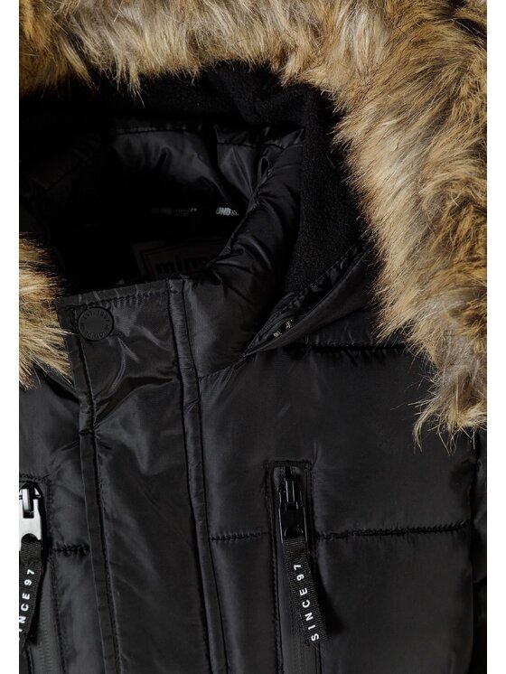 MINOTI MINOTI Kurtka zimowa 19coat54 Czarny Regular Fit