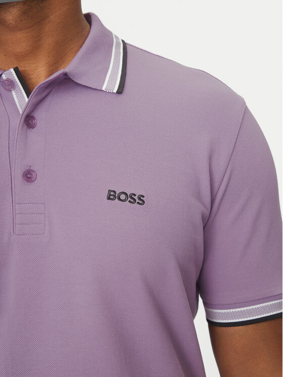 BOSS BOSS Polo Paddy 50469055 Ljubičasta Regular Fit