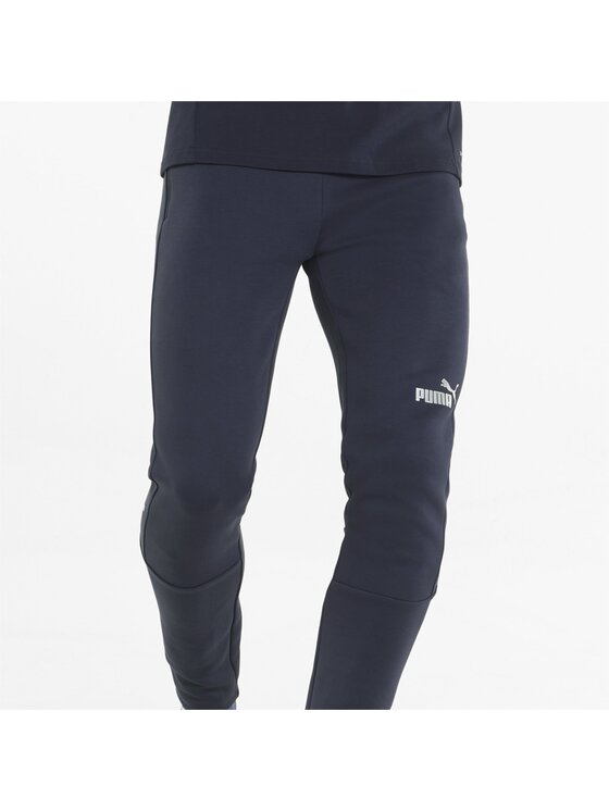 Puma Puma Spodnie dresowe 657386 Granatowy Regular Fit