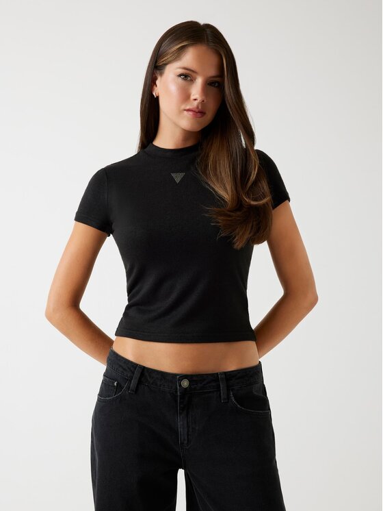 Guess Guess Džemper 178743 Crna Classic Fit