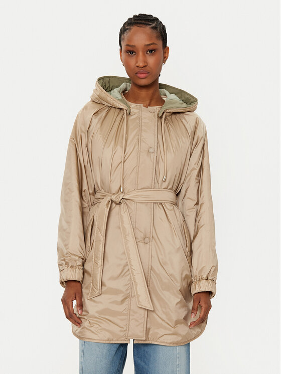 Weekend Max Mara Weekend Max Mara Átmeneti kabát Veranda 2515491031 Bézs Regular Fit