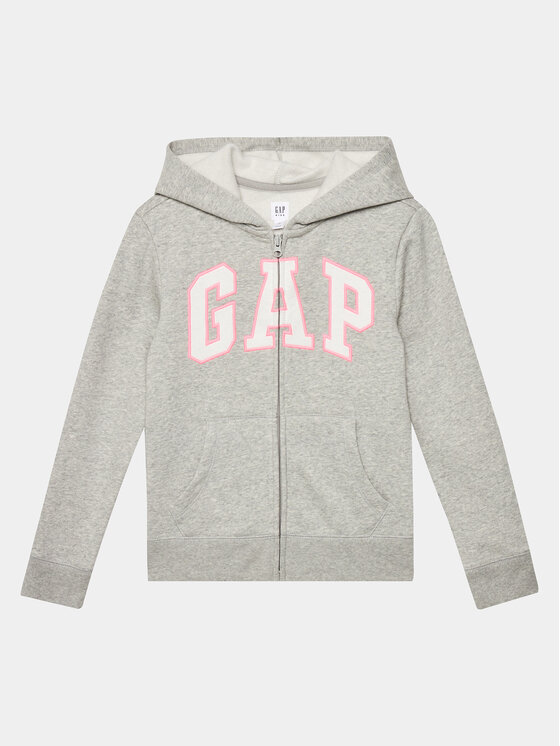 Gap Mikina 692277-02 Sivá Regular Fit