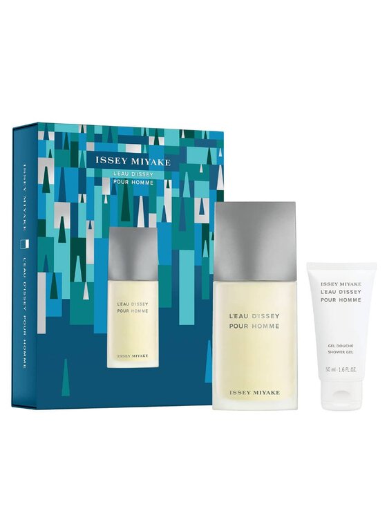 Zestaw zapachowy Issey Miyake, Issey Miyake L'Eau d'Issey Pour Homme zestaw woda toaletowa spray 75ml + żel pod prysznic 50ml