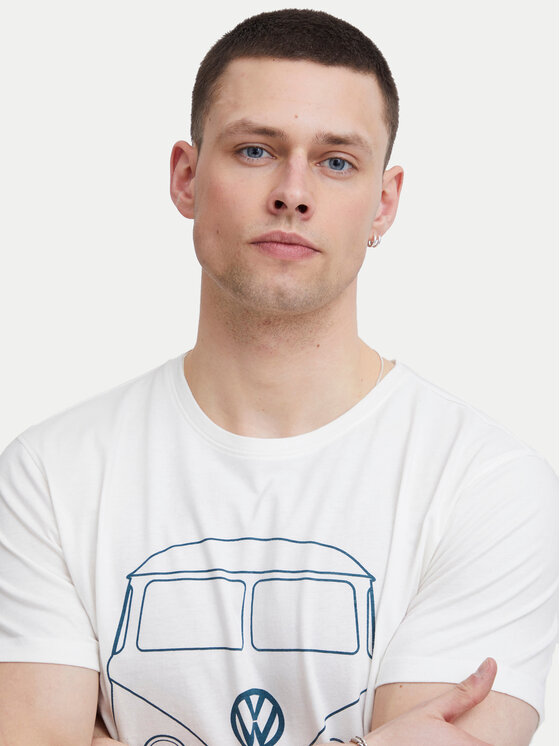 Blend Blend T-shirt 20716993 Bijela Regular Fit