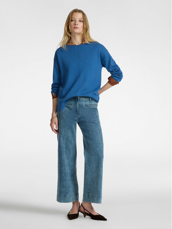 Elena Mirò Elena Mirò Maglione M464Z000597N0A1 Blu Regular Fit