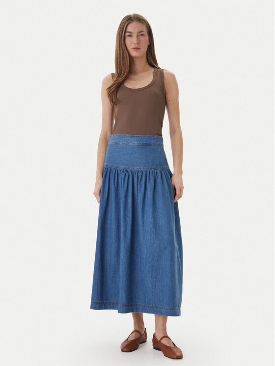 ONLY ONLY Džinsinis sijonas Sevigny 15364687 Mėlyna Regular Fit