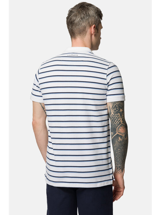 Lancerto Lancerto Polo Logan PO073123000022 Kolorowy Regular Fit