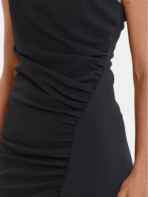 Imperial Imperial Φόρεμα κοκτέιλ AFATIKP Μαύρο Slim Fit