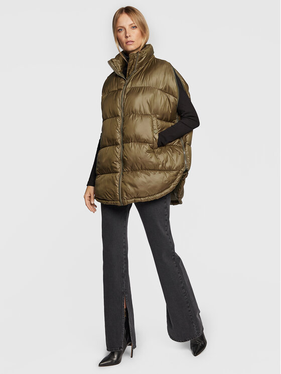 TWINSET Liemenė 222TP2211 Žalia Oversize | Modivo.lt