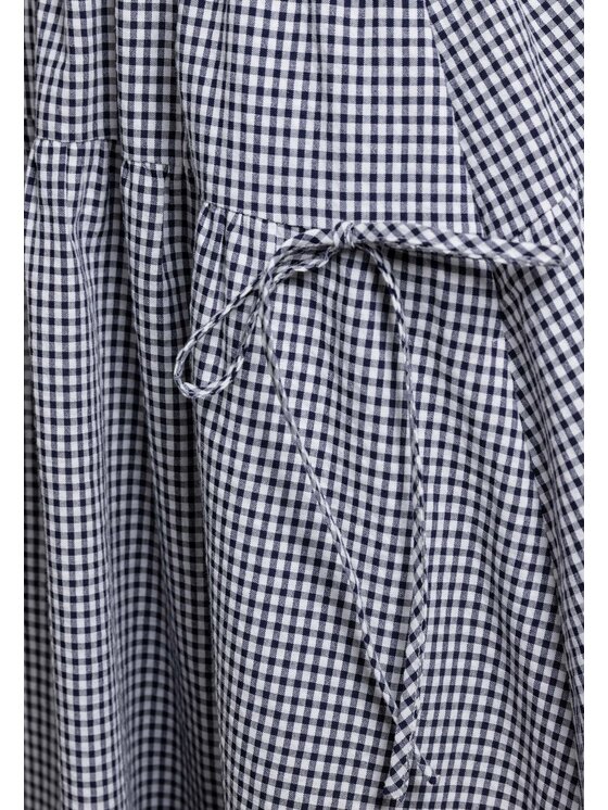 BIZUU BIZUU Sukienka letnia CASETTE Niebieski Standard Fit