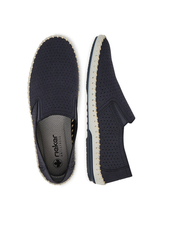 Rieker Rieker Pantofi B4555-14 Bleumarin