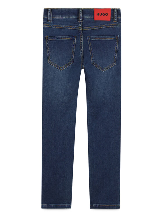 HUGO HUGO Jeansy G00987 S Granatowy Slim Fit