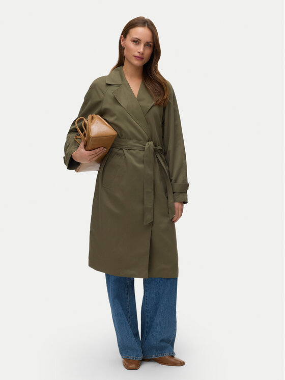 Vero Moda Trench Lou 10257581 Verde Regular Fit