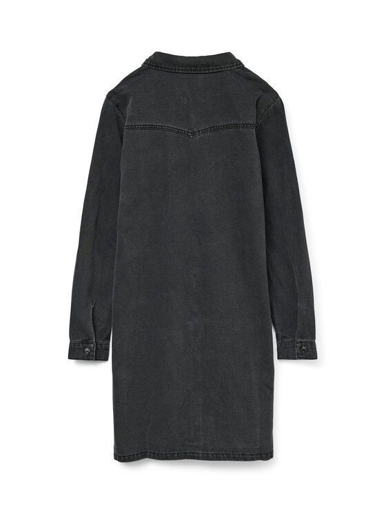 Vero Moda Vero Moda Džínsové šaty Jennie 10310968 Čierna Regular Fit