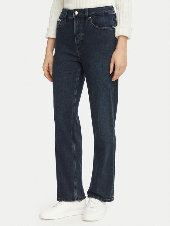 Calvin Klein Jeans Calvin Klein Jeans Jeansy LV047H739G Granatowy Straight Fit