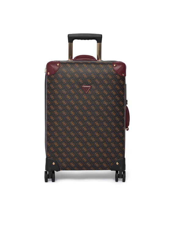 Guess Guess Kabínový kufor Latona Travel TWLQ92 11983 Hnedá