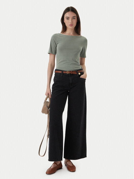 ONLY ONLY Футболка Free 15367559 Зелений Regular Fit