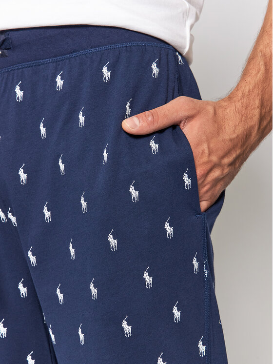 Polo Ralph Lauren Polo Ralph Lauren Pizsama nadrág 714844764001 Sötétkék Regular Fit