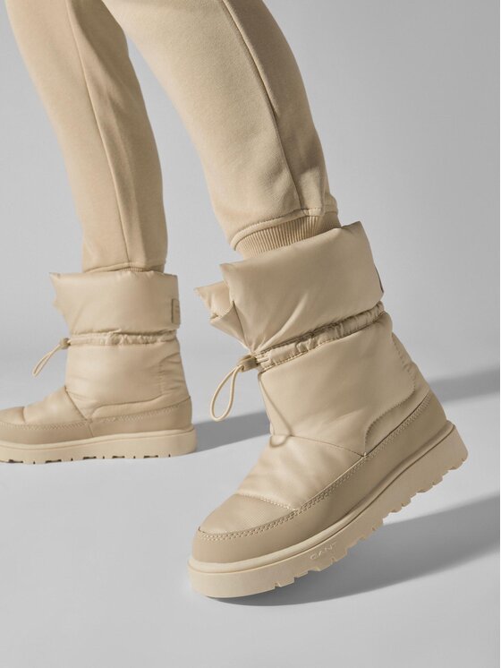 Gant Gant Śniegowce Sannly Mid Boot 27548367 Beżowy