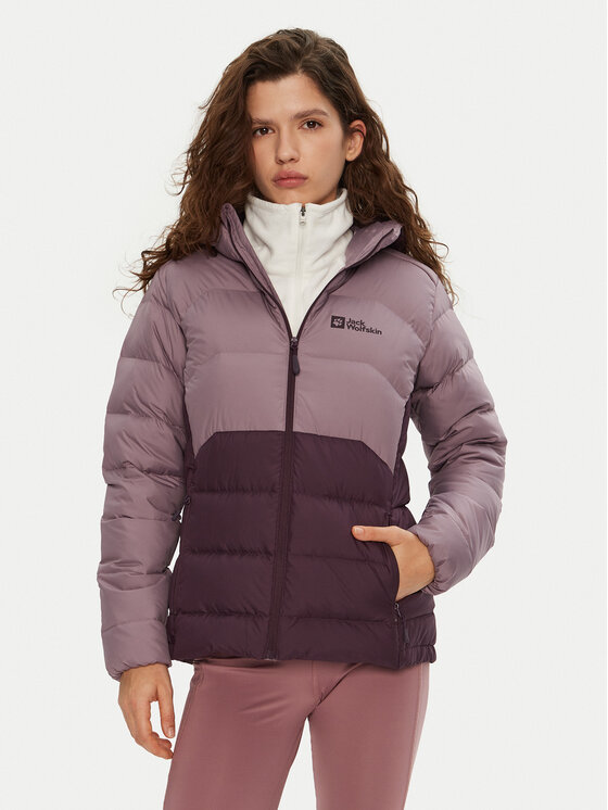 Jack Wolfskin Jack Wolfskin Pehelykabát Ather Down A60330 Lila Regular Fit