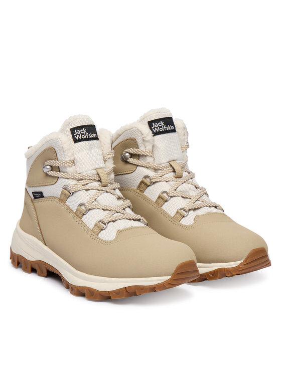 Jack Wolfskin Jack Wolfskin Bakancs Everquest Texapore Mid 4053581 Bézs