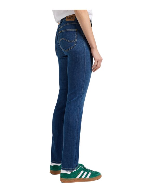 Lee Lee Jeans 112363792 Blu Straight Leg
