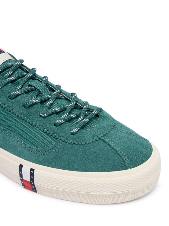 Tommy Hilfiger Tommy Hilfiger Πάνινα παπούτσια Archive Vulc EM0EM01760 Πράσινο