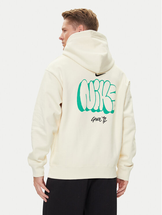 Nike Nike Суитшърт Solo Swoosh HQ4181 Жълт Regular Fit