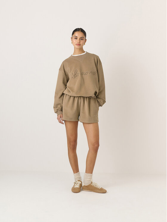 La Mania La Mania Pantaloncini sportivi MICA Beige Classic Fit